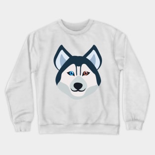 Siberian Husky alaskan malamute Crewneck Sweatshirt